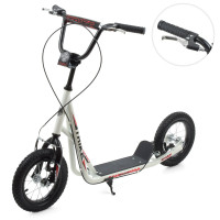 Самокат дорослий iTrike SR 2-045-3-W (white) Самокат дорослий iTrike SR 2-045-3-W (white)